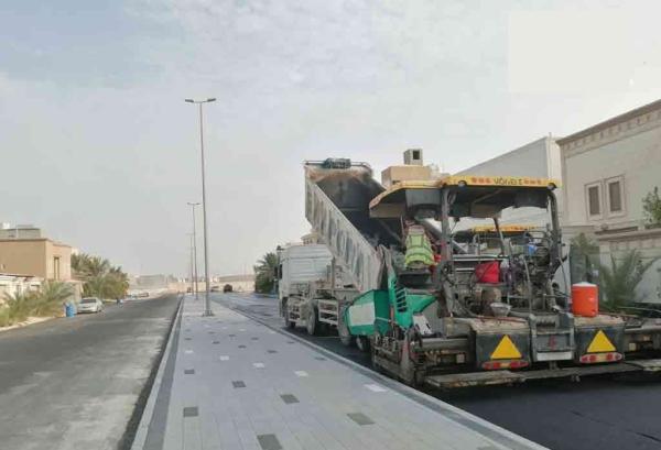 إنجاز 80 % من أعمال صيانة شارع «حي البديعة»