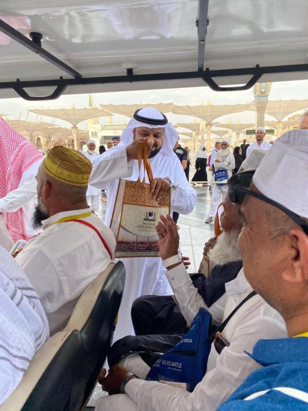 تدشين مبادرة «تسهيل وتوديع» بالمسجد النبوي