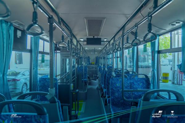 هيئة تطوير المدينة المنورة تستقبل حافلاتها بالهوية الجديدة