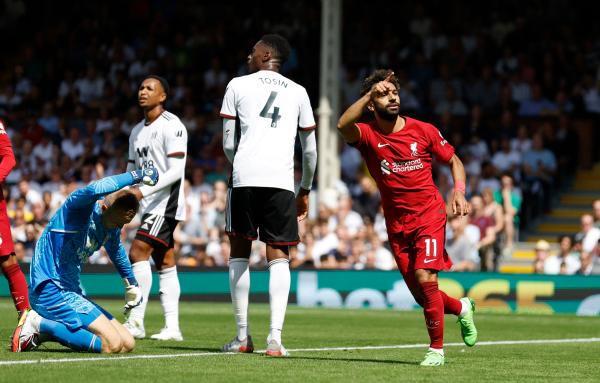 صلاح يقود ليفربول للتعادل مع فولهام
