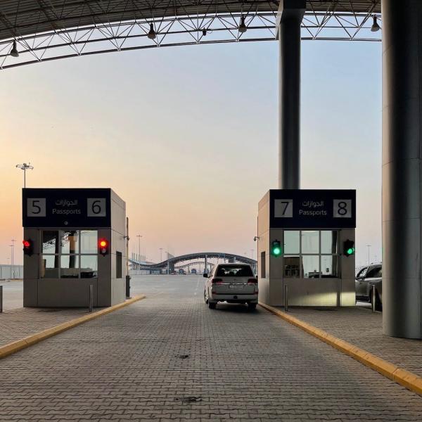 بالصور.. افتتاح منفذ «سلوى الجديد» بين المملكة وقطر