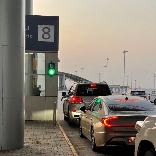 بالصور.. افتتاح منفذ «سلوى الجديد» بين المملكة وقطر