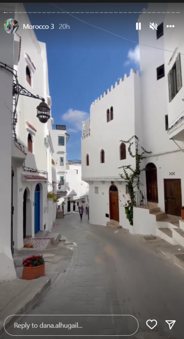 دانة في المغرب - حسابها على إنستجرام