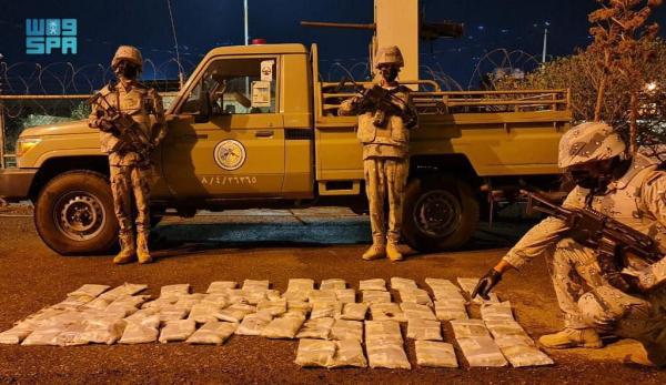 إحباط تهريب 71 طن قات وحشيش بـ 3 مناطق