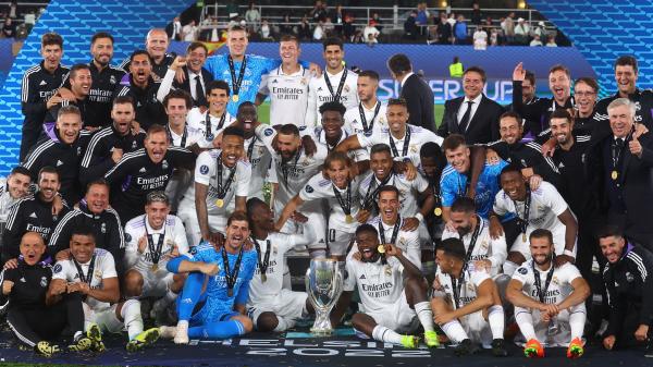 ريال مدريد يضيف السوبر الخامس لسجل إنجازاته الأوروبية