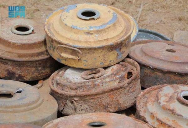 «مسام»: انتزاع 558 لغمًا زرعتها مليشيا الحوثي باليمن