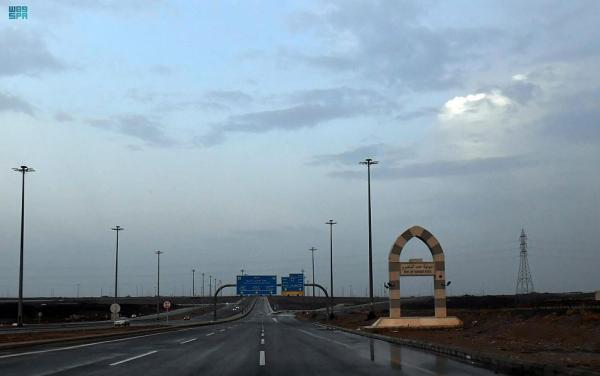هطول أمطار على أجزاء من المدينة المنورة