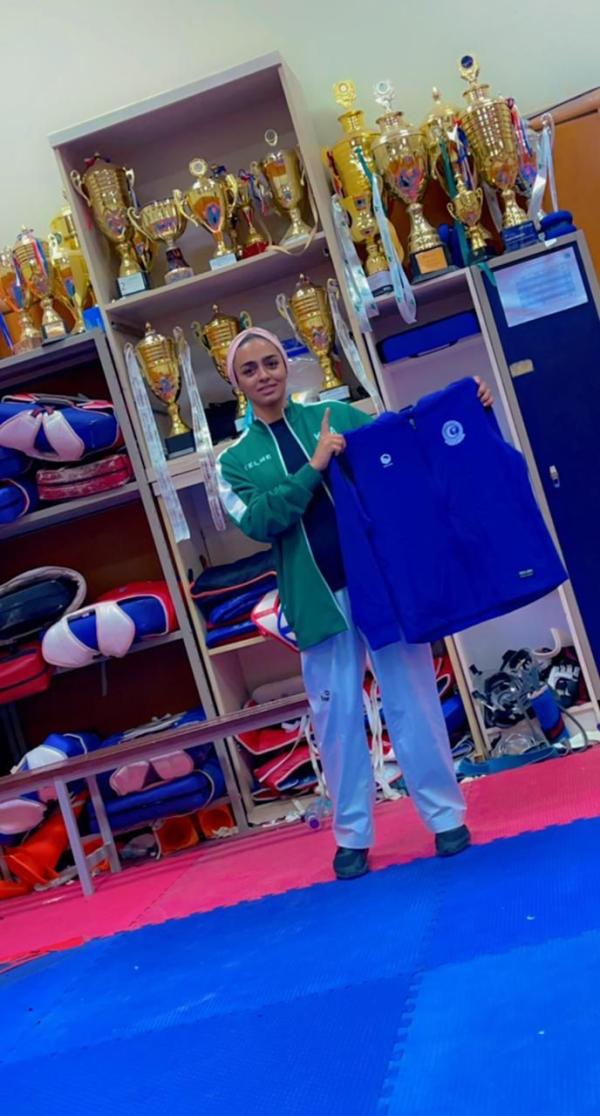 «إيثار».. أول لاعبة تايكوندو في الهلال