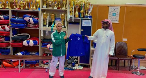 «إيثار».. أول لاعبة تايكوندو في الهلال