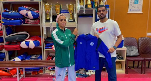 «إيثار».. أول لاعبة تايكوندو في الهلال