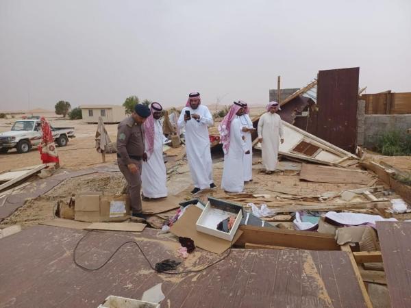 محافظ الأحساء يوجه بمساعدة المتضررين من الأمطار في ذعبلوتن