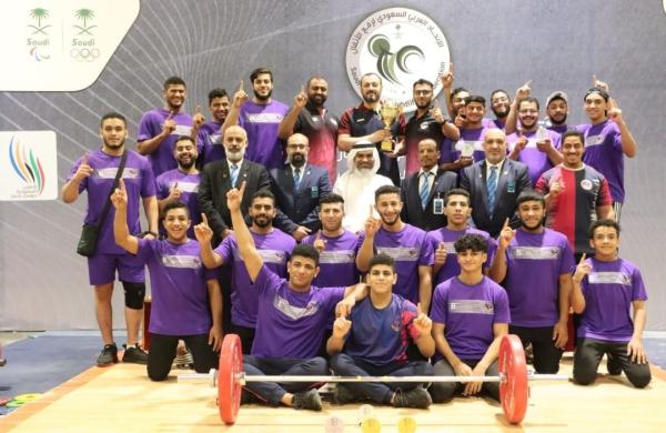 الهدى يكستح ذهب أثقال الشباب
