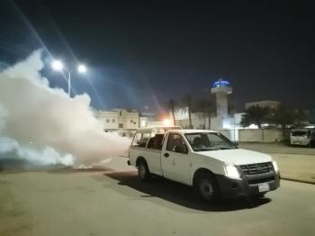 تكثيف أعمال الإصحاح البيئي برأس تنورة