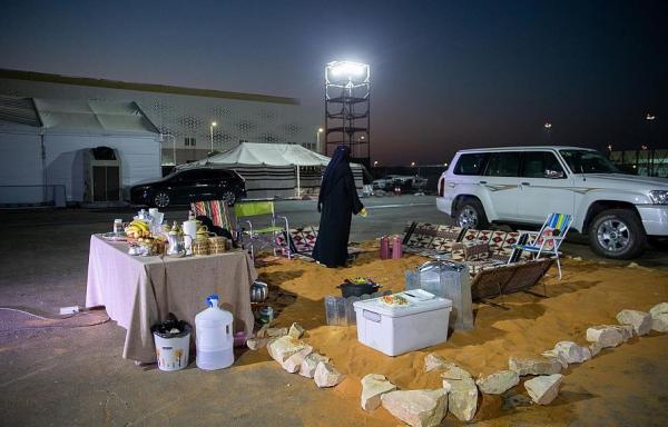 مسابقة الطهي البري بمعرض الصقور والصيد السعودي - واس