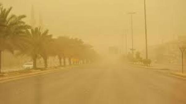 الأرصاد : عوالق ترابية على منطقة نجران