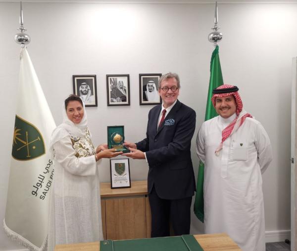  السفير البلجيكي يزور اتحاد البولو 