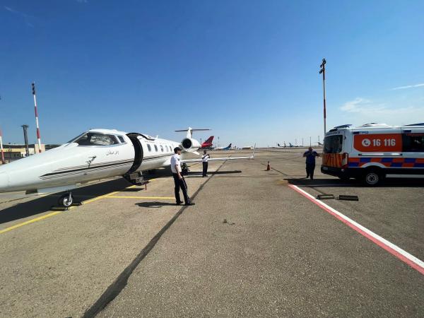 عاجل| إخلاء طبي لطفل من جورجيا إلى المملكة