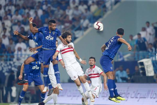 جانب من مباراة سابقة بين الهلال والزمالك