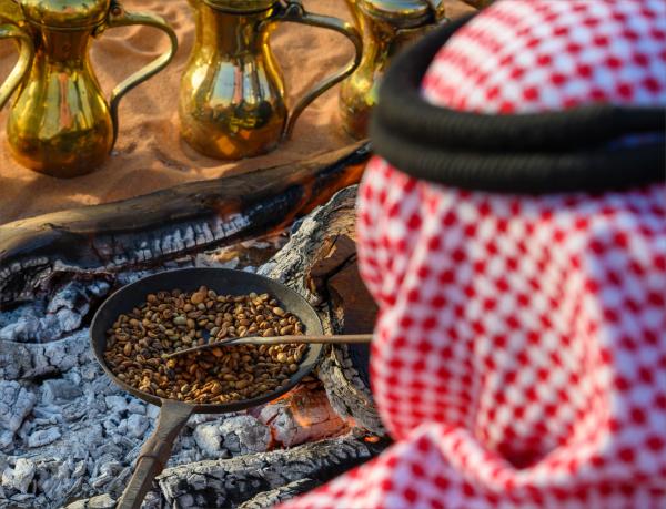 تحضير القهوة السعودية- اليوم