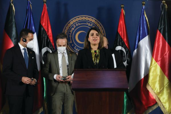 حكومة الدبيبة تجد دعما غربيا واسعا رغم عدم شرعيتها (د ب أ)