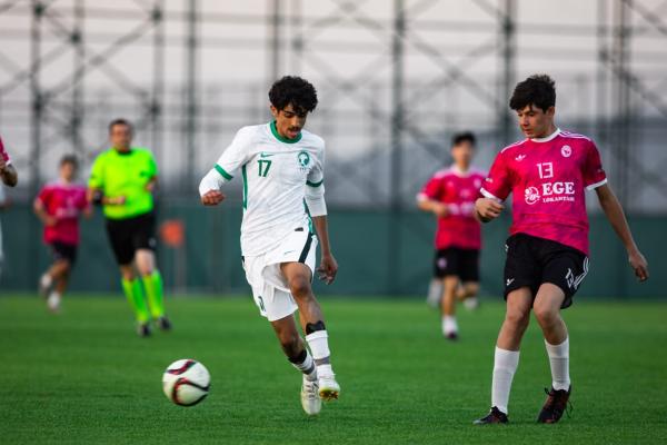 المنتخب السعودي للبراعم يتغلب على نادي يني بوردور التركي