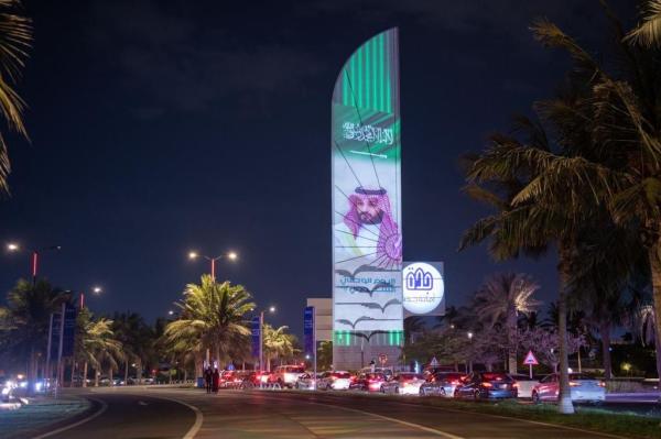 3500 علما تزين طرق وميادين جدة.. والفعاليات تجذب الزوار