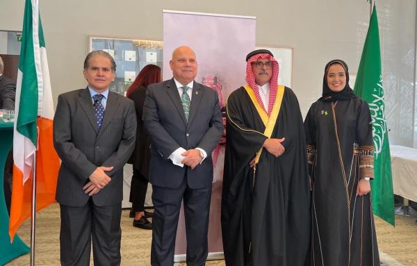 سفارة المملكة في أيرلندا تحتفل بمناسبة اليوم الوطني