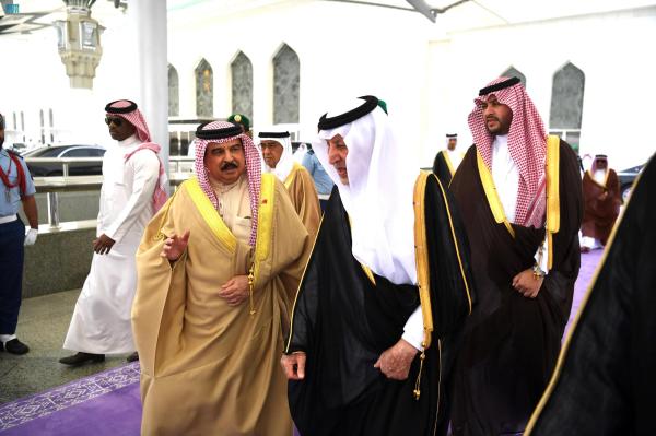 ملك البحرين يغادر جدة بعد زيارة للمملكة