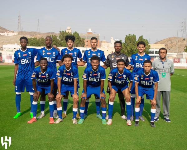 ناشئو الهلال يهزمون النصر برباعية