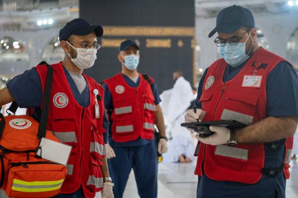 34736 بلاغا إسعافيا يباشرها الهلال الأحمر بمكة المكرمة