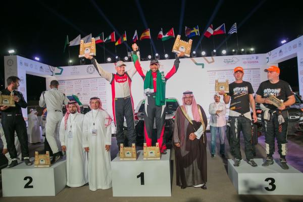 الراجحي يتوّج برالي القصيم 