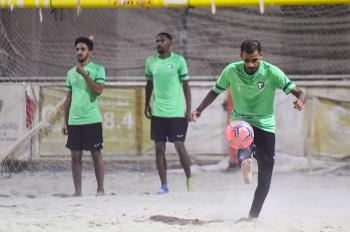  من تدريبات المنتخب السعودي للكرة الشاطئية - مشاع إبداعي 