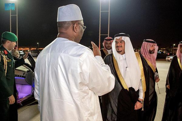 رئيس السنغال يغادر الرياض