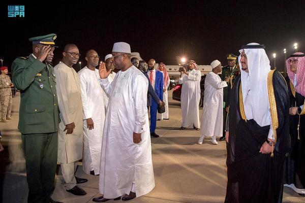 رئيس السنغال يغادر الرياض