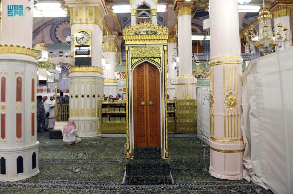 «المنبر النبوي».. أحد معالم السيرة العطرة في مسجد الرسول