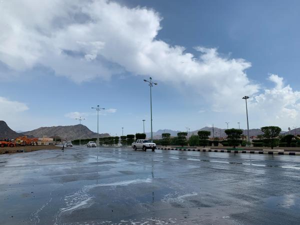 أمطار رعدية على عسير