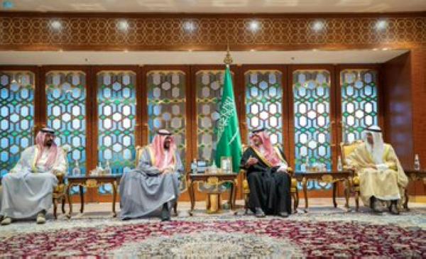 لقاء وزير الداخلية الكويتي في الرياض - واس