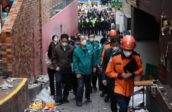 ارتفاع عدد قتلى حادث التدافع في كوريا الجنوبية إلى 158 شخصا 