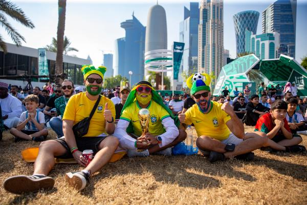 البيت السعودي في الدوحة يجمع جماهير المونديال بمختلف ميولهم