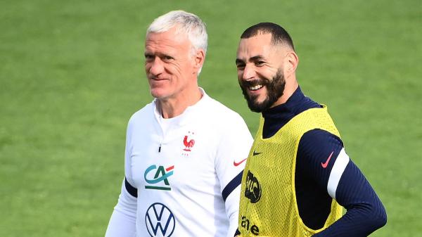 ديشامب: لا يشغلني وضع بنزيما