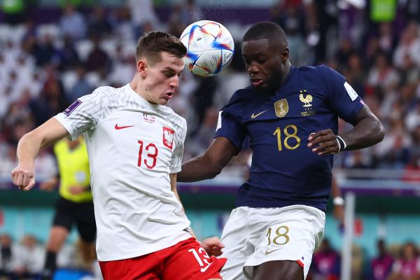 صور مباراة فرنسا وبولندا في كأس العالم 2022