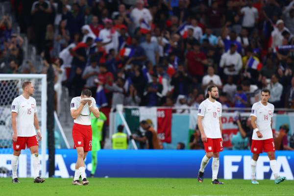 صور مباراة فرنسا وبولندا في كأس العالم 2022