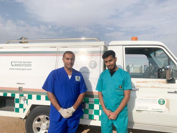 «زراعة حفر الباطن» تشارك بعيادات بيطرية بميدان الفروسية بالمحافظة