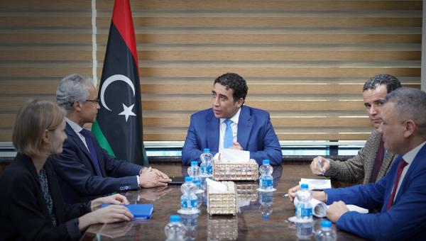 رئيس المجلس الرئاسي الليبي يجتمع بالسفير الفرنسي في طرابلس - اليوم