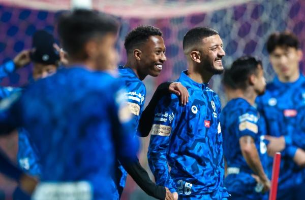 الهلال ينهي تحضيراته لنيوكاسل بمشاركة الخماسي الدولي