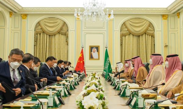 عاجل/ ولي العهد ورئيس الصين يعقدان جلسة مباحثات رسمية