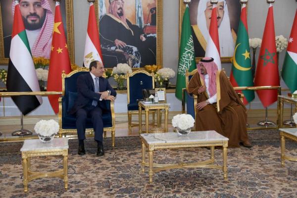 الرئيس السيسي أكد أن التعاون العربي الصيني، تأسس على تعظيم المنفعة - صفحة المتحدث باسم الرئيس المصري