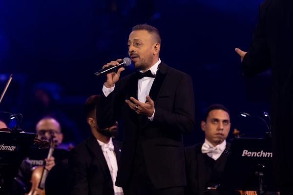 لؤي قدم عدة أغنيات من ألحان محمد عبد الوهاب - حساب بنش مارك على تويتر