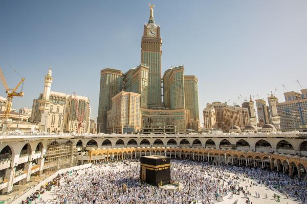 برج ساعة مكة الملكي هو أطول ناطحة سحاب في المملكة العربية السعودية - مشاع إبداعي