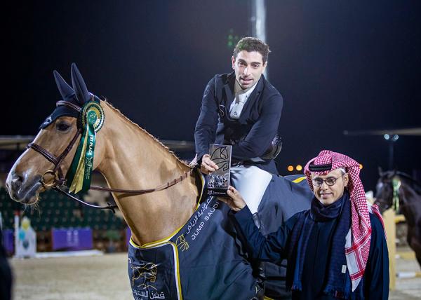 سعيد .. بطل شوط 'قفز السعودية' الكبير